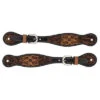 Weaver Leather Weaver Floral Tooled Spur Straps -Western Cowboy Equipment Shop 41963 002 0066823 m