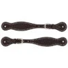 Weaver Leather Basketweave Tooled Spur Straps -Western Cowboy Equipment Shop 41964 002 0066824 m