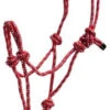 Knot Pony Halter - Red -Western Cowboy Equipment Shop 4328pred