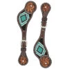 Weaver Leather Turquoise Beaded Spur Strap -Western Cowboy Equipment Shop 49553 002 0081536 m