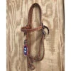 HR Natural Basket Tooled Quick Change Browband -Western Cowboy Equipment Shop 5012 bsk 01