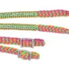 Neon Rainbow Knotted Reins With Crystal Accents -Western Cowboy Equipment Shop 54 515 873