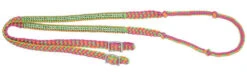 Neon Rainbow Knotted Reins With Crystal Accents