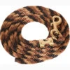 Mustang Black Brown And Tan 9' Poly Lead Rope -Western Cowboy Equipment Shop 6000 DCJ