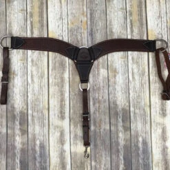 HR Oiled Basket Weave 3 3/4" Breast Collar