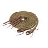 Weaver Leather Brown Silvertip Hollow Braid Split Reins, 5/8" X 8' -Western Cowboy Equipment Shop 62311 xxx 0123560 s