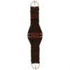 Weaver Leather Brown And Black EcoLuxe Bamboo Roper Cinch -Western Cowboy Equipment Shop 63254 xxx 0125502 s