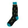 Men's Cactus Socks -Western Cowboy Equipment Shop 6941M cactus flat large