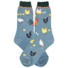 Women's Chickens Socks -Western Cowboy Equipment Shop 6969 chickens large