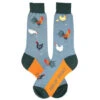 Men's Rooster Socks -Western Cowboy Equipment Shop 6969M rooster large