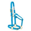 Weaver Leather Weaver Adjustable Blue Small Nylon Halter -Western Cowboy Equipment Shop 7034 HB
