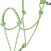 Mustang Premium Nylon Rope Halter - Lime/Tan -Western Cowboy Equipment Shop 8026 NJ