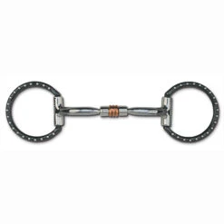 Myler 5" Black Western Dee Snaffle