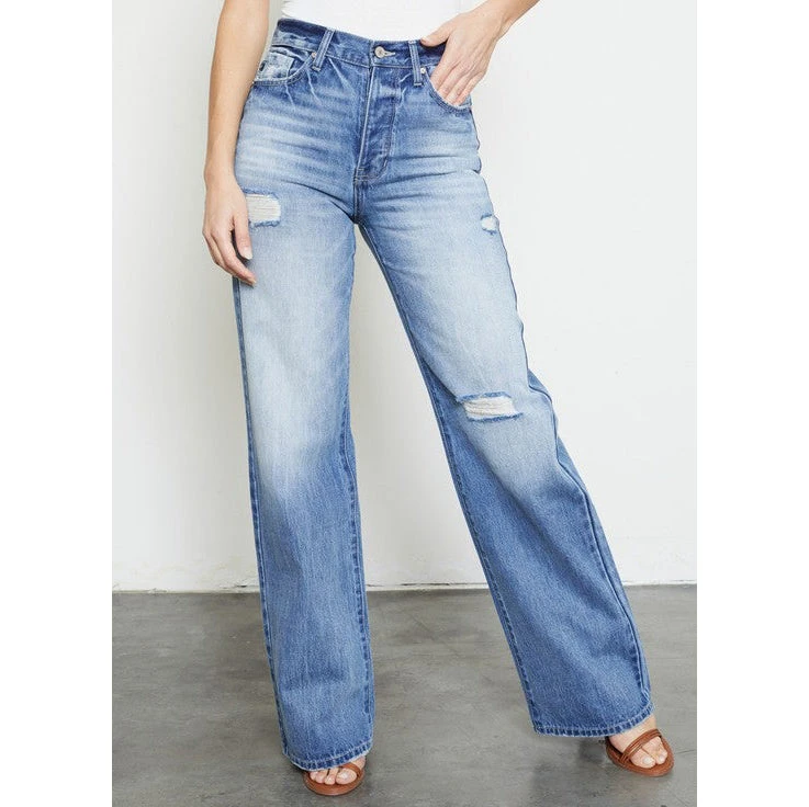 KanCan Ultra High Rise 90's Flare Jean 3 KanCan Ultra High Rise 90's Flare Jean