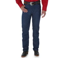 Men's Original Slim Fit Wrangler Cowboy Cut® -Western Cowboy Equipment Shop 936DEN 1