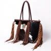 American Darling Hide-On Braided Handle Shoulder Bag -Western Cowboy Equipment Shop ADBGM276B