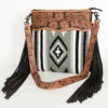 American Darling Grey Aztec Purse -Western Cowboy Equipment Shop ADBGZ684