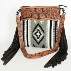American Darling Grey Aztec Purse
