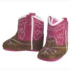 Ariat Infant Pink Twisted Tycoon Lil' Stompers Boots -Western Cowboy Equipment Shop Ariat LILSTOMPER Infant Twisted Tycoon Brown prd 76619 s a4420003021