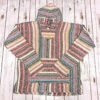 Pastel Pin Stripe Baja Pullover -Western Cowboy Equipment Shop BAJACOTPINSTR 1