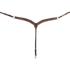 Martin Saddlery Chocolate Roughout Breastcollar -Western Cowboy Equipment Shop BC134RO.494.main