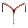 Rafter T Sunflower Breast Collar -Western Cowboy Equipment Shop BC938A