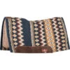 Classic Equine ESP Contoured Fit Saddle Pad - Navy/Ice -Western Cowboy Equipment Shop CESPCW3422NVIC e