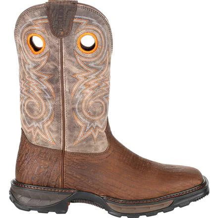 Durango Men's Bay Brown Maverick Composite Square Toe Boot 7 Durango Men's Bay Brown Maverick Composite Square Toe Boot - Image 5