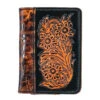 Hooey Floral Bifold With Money Clip -Western Cowboy Equipment Shop HFBF015 BRTN