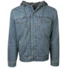 Hooey Denim Jacket With Hood -Western Cowboy Equipment Shop HJ097DE