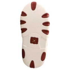 Twisted X Red And Brown Aztec Infant Moccasins -Western Cowboy Equipment Shop IHYC001 3