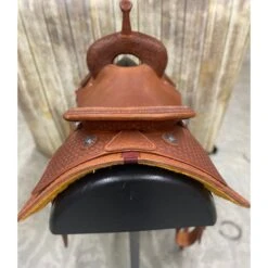 HR Saddlery 16.5 Inch Signature Cutting Saddle -Western Cowboy Equipment Shop IMG 8569