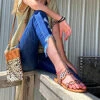 Leopard Sandal -Western Cowboy Equipment Shop IMG 0860