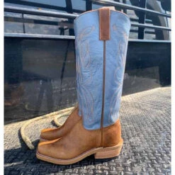 Olathe Boot Vanilla Navajo Bison -Western Cowboy Equipment Shop IMG 6733