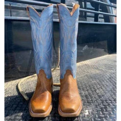 Olathe Boot Vanilla Navajo Bison -Western Cowboy Equipment Shop IMG 6734