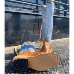Olathe Boot Vanilla Navajo Bison -Western Cowboy Equipment Shop IMG 6735