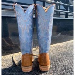 Olathe Boot Vanilla Navajo Bison -Western Cowboy Equipment Shop IMG 6736