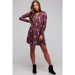 Women's Burgundy Dream Catcher Anabel Dress -Western Cowboy Equipment Shop KD31372 03 4 2f81f136 5fe7 4f7a 9afa 559fb2cfdc0c