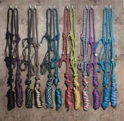 Professional's Choice Black And Tan Rope Halter -Western Cowboy Equipment Shop M143864497