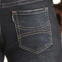 Hooey Slim Fit Straight Leg Reflex Jeans By Rock & Roll -Western Cowboy Equipment Shop M1R3568 P