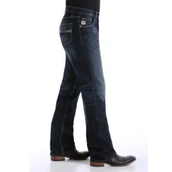 Men's Cinch Carter Dark 2.4 Relaxed Fit Bootcut Jean -Western Cowboy Equipment Shop MB71934005