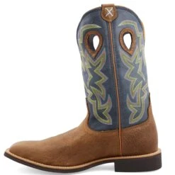 Twisted X Men 11" Square Toe Rubber Outsole Boot-Peanut/Navy -Western Cowboy Equipment Shop MTH0026.06 1400x1400 R 1000x f63bf075 b59d 4de3 9c4a 857823b35255