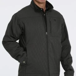 Cinch Men's Brown Concealed Carry Bonded Jacket -Western Cowboy Equipment Shop MWJ1537004a