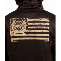 Cinch Brown 1/4 Zip Hoodie -Western Cowboy Equipment Shop MWK1240002 5