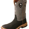Twisted X Men's Charcoal Grey Alloy Toe Work Boot -Western Cowboy Equipment Shop MXBA002.01