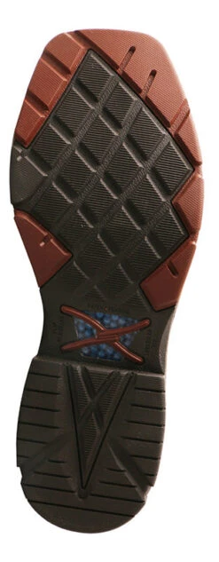 Twisted X Men's Charcoal Grey Alloy Toe Work Boot 9 Twisted X Men's Charcoal Grey Alloy Toe Work Boot -Western Cowboy Equipment Shop MXBA002.03