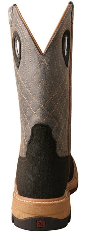 Twisted X Men's Charcoal Grey Alloy Toe Work Boot 5 Twisted X Men's Charcoal Grey Alloy Toe Work Boot - Image 3