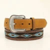 Men's Nocona Aztec Bead Belt -Western Cowboy Equipment Shop N2413644