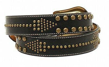 Nocona Ladies Black Arrow Nailhead Belt 3 Nocona Ladies Black Arrow Nailhead Belt