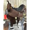 Double J 14 Inch Pozzi Roughout Barrel Saddle 2 Double J 14 Inch Pozzi Roughout Barrel Saddle -Western Cowboy Equipment Shop Pozziside